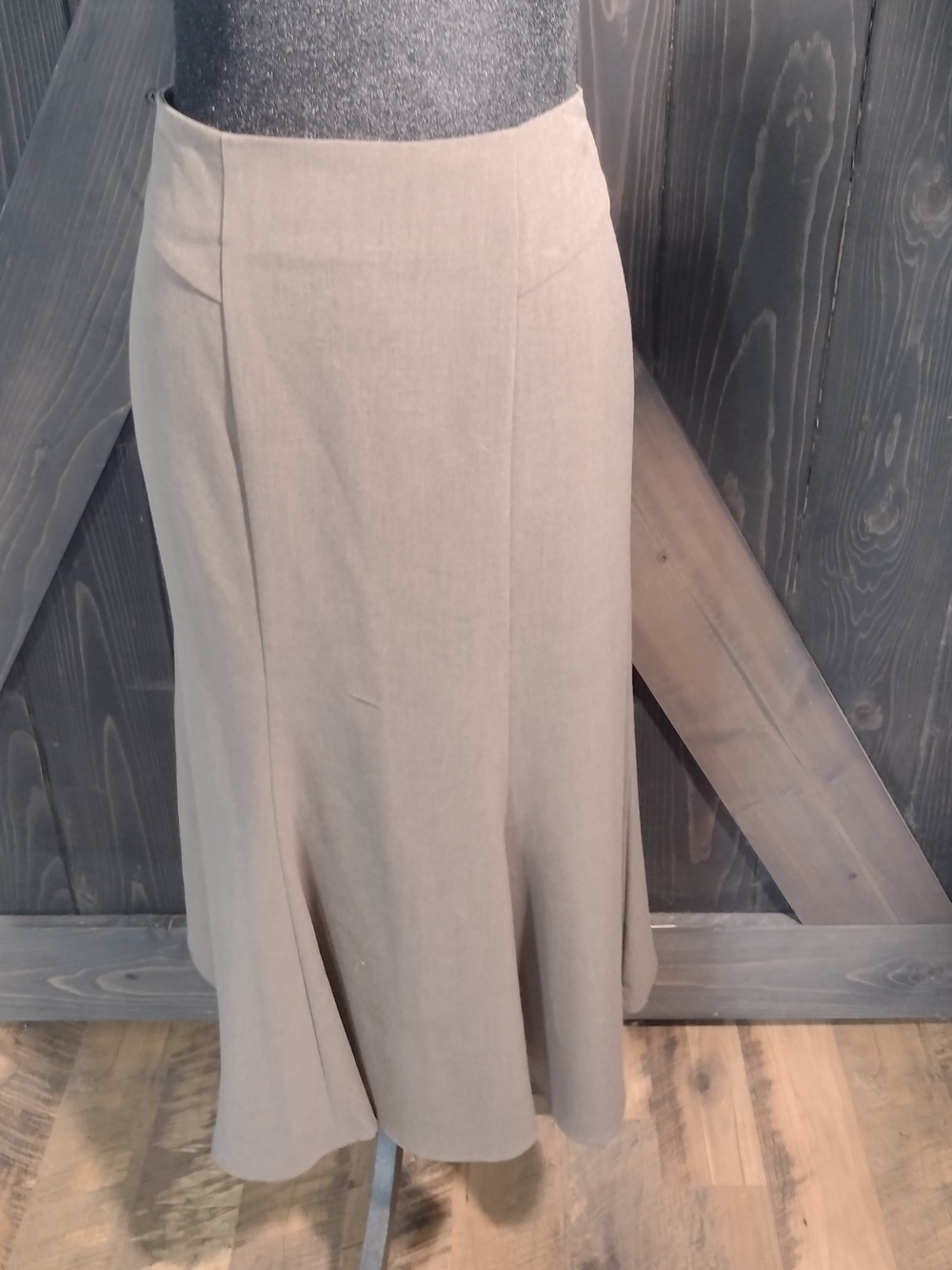 Brown A Line Skirt Woman's Skirt Sz 12